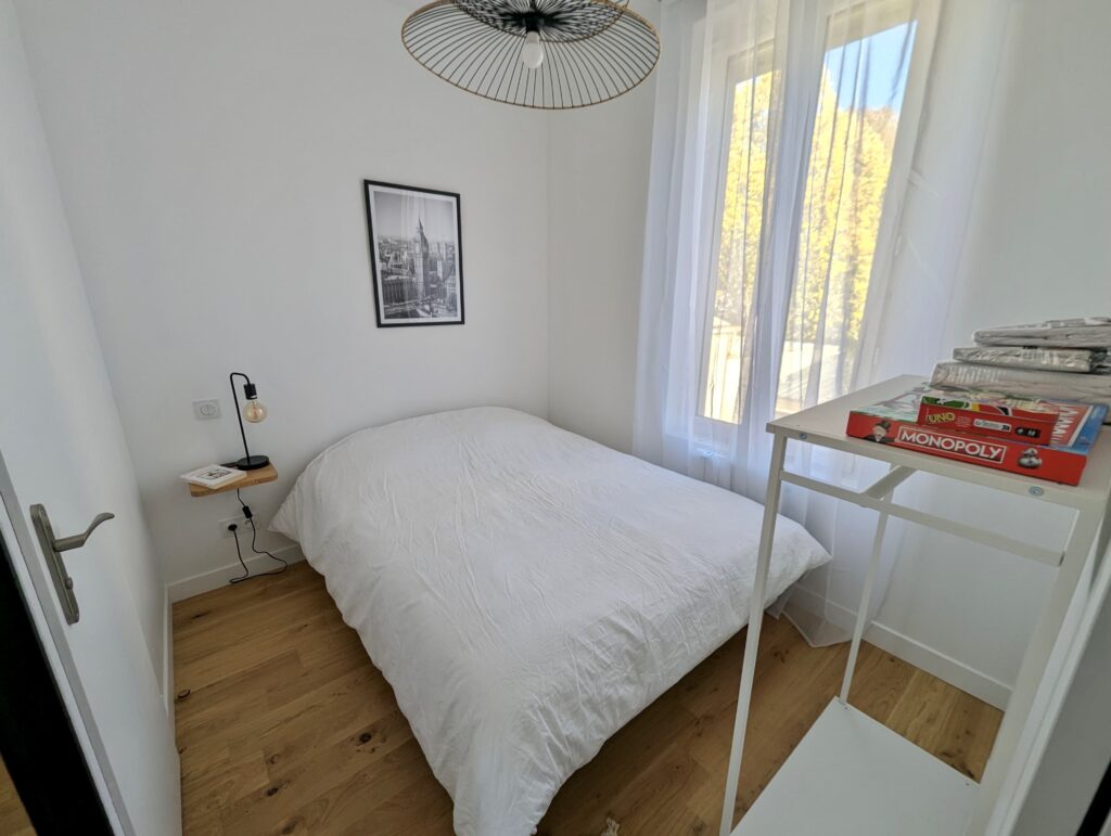Chambre sur le thème Angleterre pour un airbnb
