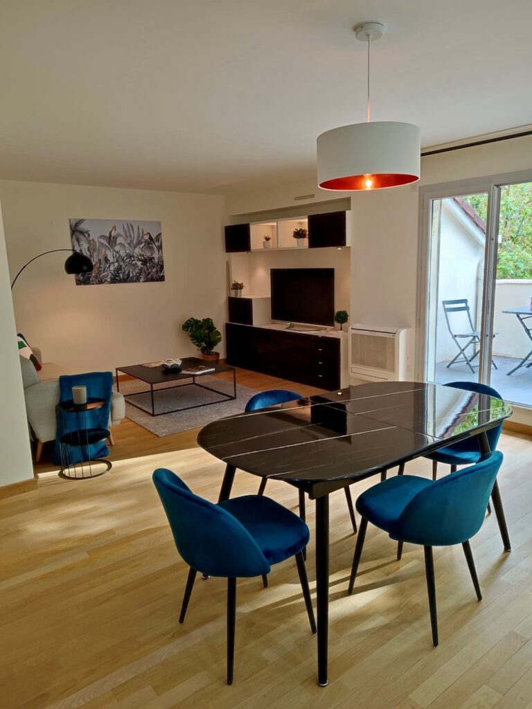 Espace de vie confortable